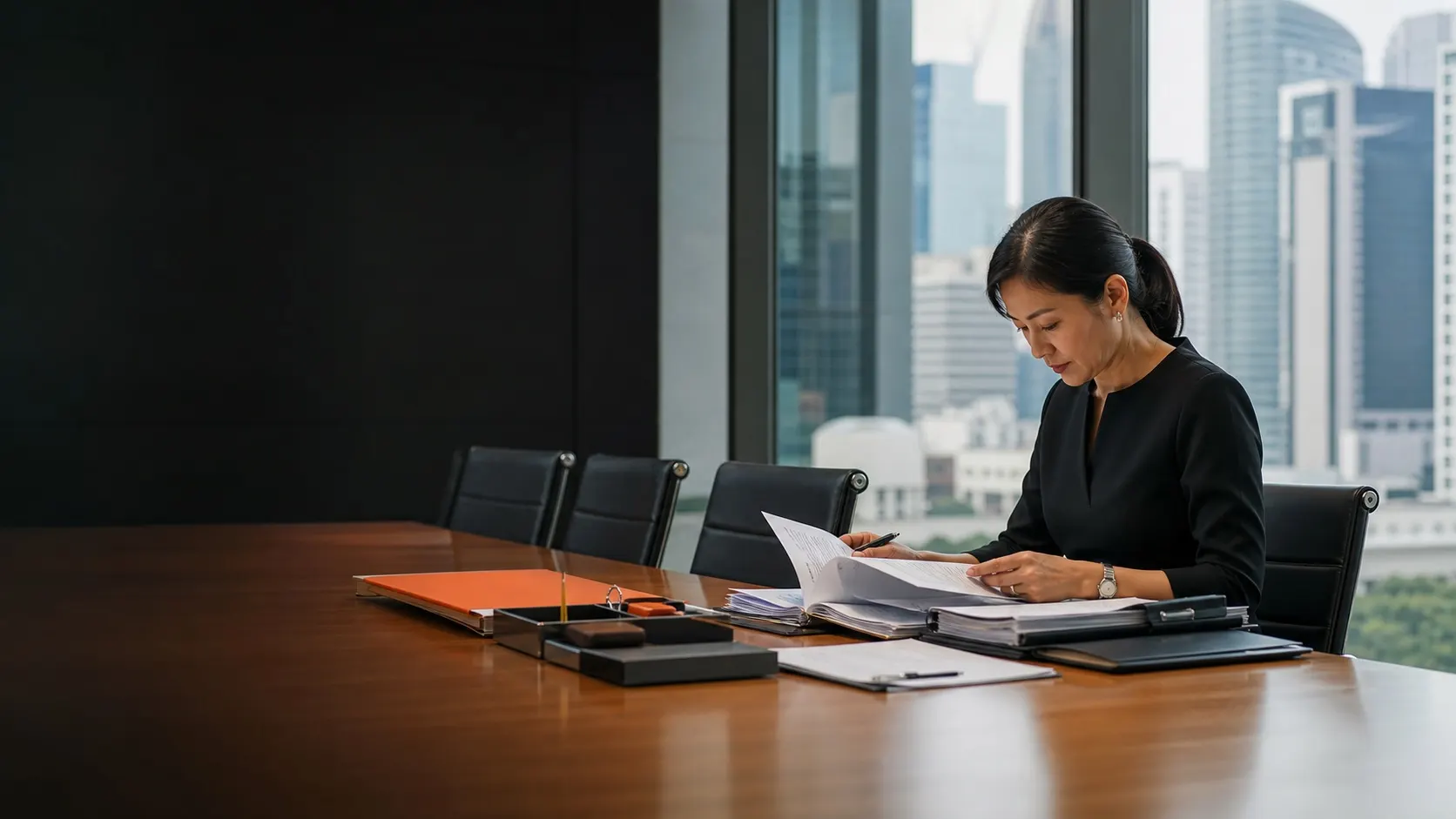 Singapore company team preparing post-incorporation records and compliance